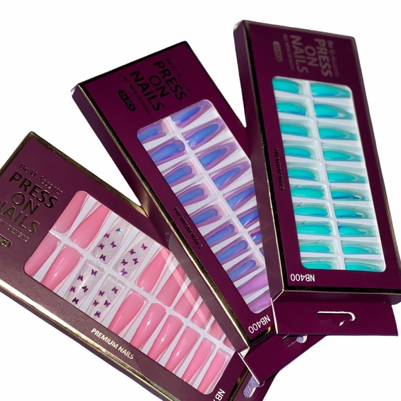 Stylish 24pc Press-On Nails - Picture 7 of 8